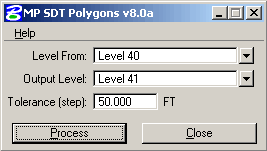 Polygonize elements in MicroStation